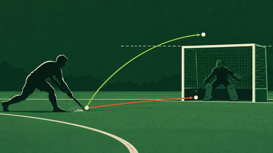 Editorial cover for Why Can a High Drag Flick Count When a First Hit Cannot in Field Hockey?
