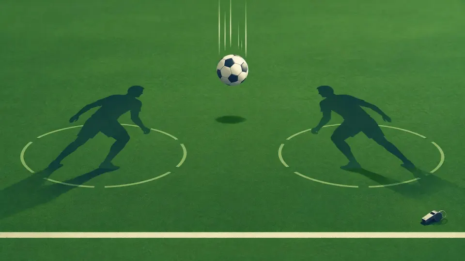 Editorial cover for What Happens When the Ball Hits the Referee? Football’s Dropped-Ball Restart Explained